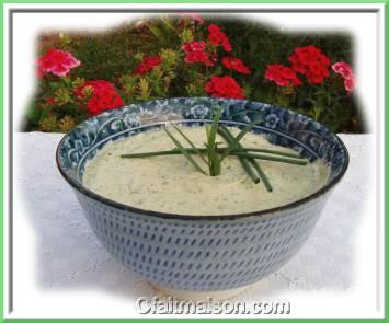 Fromage vgtal  tartiner aux herbes au tofou.