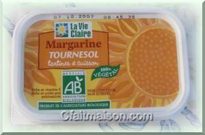 Margarine vgtale non hydrogne