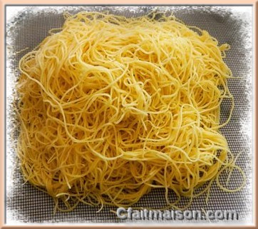 Spaghettini  la Ptes Crativ' de Lagrange.