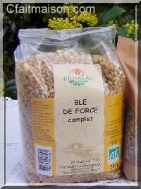 Paquet de graines de bl de force bio