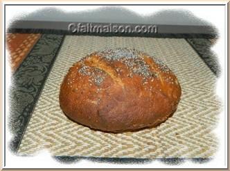 Petit pain au lait d'amandes selon la mthode du pain artisanal en 5 minutes par jour.