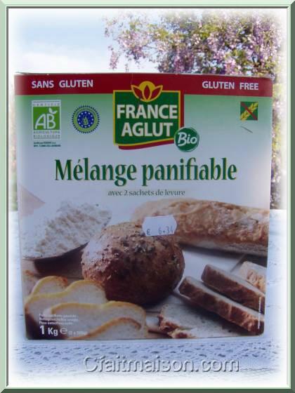 Bote de farine sans gluten France Aglut.